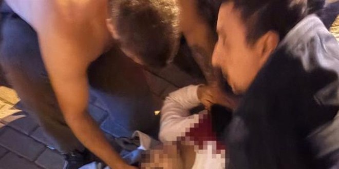 Kocaeli'de lise rencilerinin bakl kavgasnda 1 ocuk yaraland - Son Dakika Haber