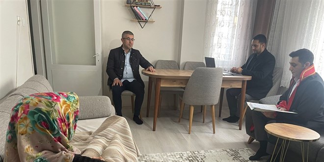 Adalete eri�imde �rnek uygulama: Mahkeme hastan�n evine ta��nd�!