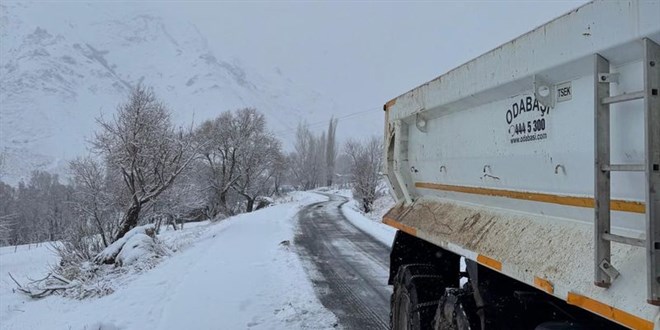 ��rnak'ta kar kal�nl��� 1 metreyi a�t�