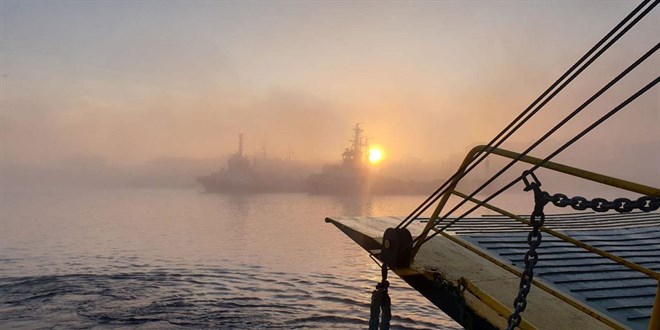 �anakkale Bo�az� transit gemi ge�i�lerine kapat�ld� - Son Dakika Haber