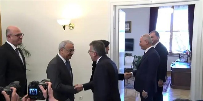 DEM Parti heyetinden AK Parti'ye ziyaret - Son Dakika Haber