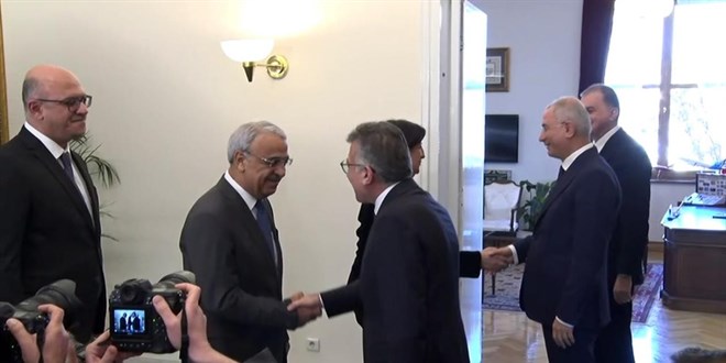 DEM Parti'den AK Parti Grubu'na ziyaret - Son Dakika Haber