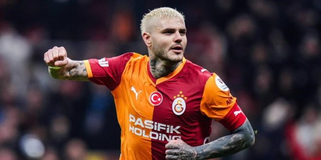 Icardi, Galatasaray efsanesi Hagi'nin rekorunu k�rd�