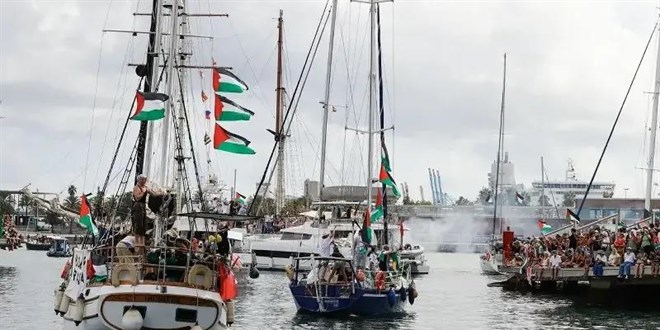 100 Gemilik Global Sumud Filosu Gazze'ye Yard�m G�t�recek - Son Dakika Haber