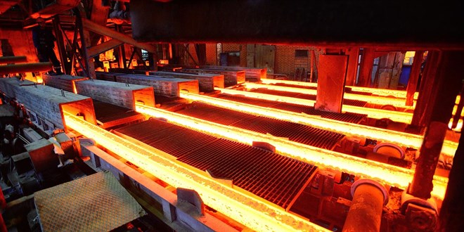 T�rkiye'nin ham �elik �retimi artt�