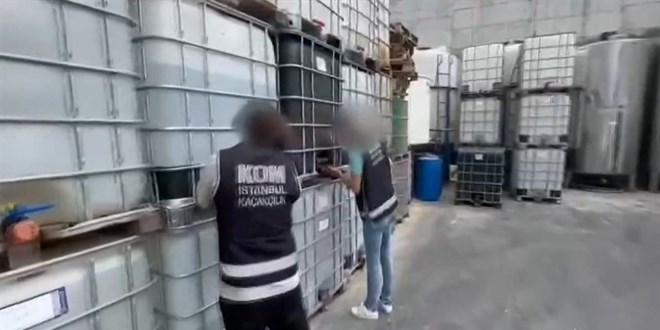 �stanbul merkezli sahte alkol operasyonu: 17,5 ton sahte alkol ele ge�irildi - Son Dakika Haber