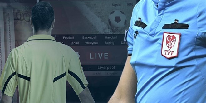 TFF son 5 y�lda bahis oynayan 9 hakemi a��klad�