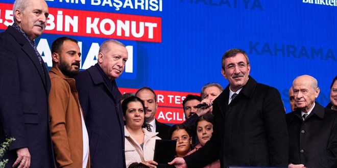 Cevdet Y�lmaz: Bu t�ren, sadece bir anahtar teslimi de�il - Son Dakika Haber