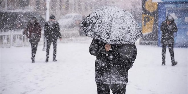 Meteoroloji'den kuvvetli kar, f�rt�na ve buzlanma uyar�s�