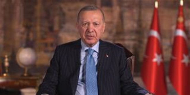 Cumhurba�kan� Erdo�an'dan yeni y�l mesaj�