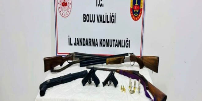 Bolu'da d���nde silahla ate� a�an 2 ��pheli tutukland� - Son Dakika Haber