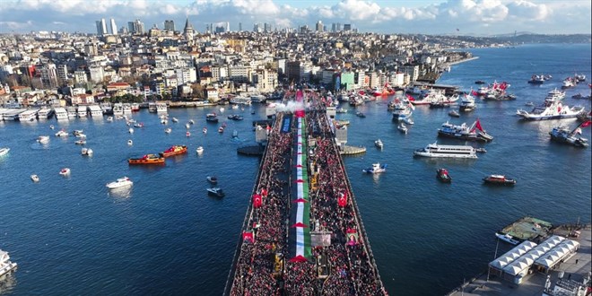 'B�y�k Gazze Y�r�y���' d�nya bas�n�nda geni� yer buldu - Son Dakika Haber