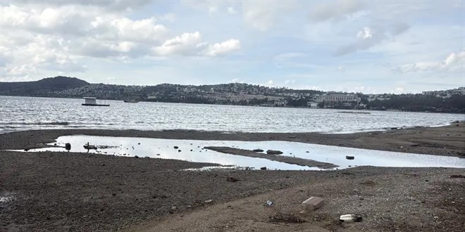 Bodrum'da deniz �ekildi - Son Dakika Haber