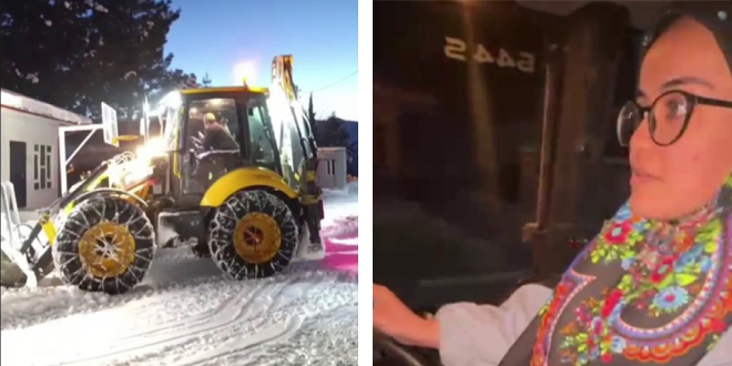 Tebe�iri b�rakt�, kep�enin ba��na ge�ti: Zana ��retmenden �rnek davran��!