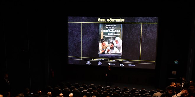 Ankara'da 'Hind Rajab'�n Sesi' filminin �zel g�sterimi ger�ekle�tirildi - Son Dakika Haber