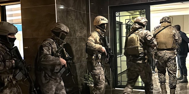 21 ilde organize su� �rg�tlerine operasyon: 96 g�zalt�