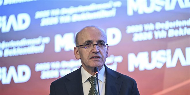 Bakan �im�ek: Enflasyonu 2026'da y�zde 20'nin alt�na indirece�iz!