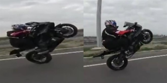 Ters y�nde akrobatik hareketler pahal�ya patlad�: 30 bin TL ceza yediler