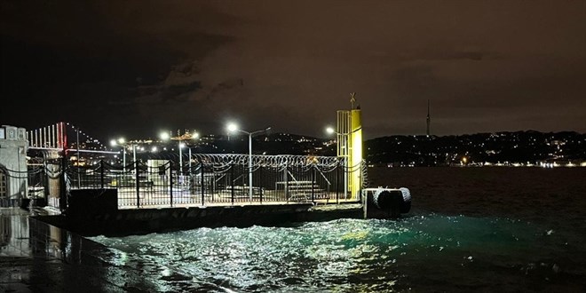 �stanbul'da sabah saatlerinde lodos etkili oldu