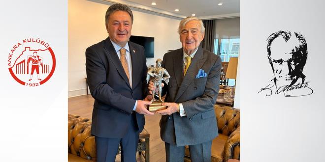 Ankara Kul�b�'nden Rahmi Ko�'a Anlaml� Ziyaret: Seymenba��m�z Gurur Kayna��m�zd�r - Son Dakika Haber