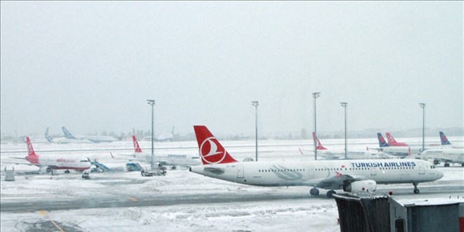 THY'nin 54 seferi iptal edildi - Son Dakika Haber