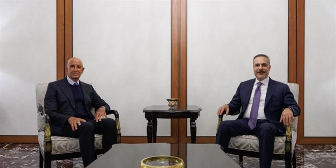 Bakan Fidan, ABD'nin Ankara B�y�kel�isi Barrack'� kabul etti - Son Dakika Haber