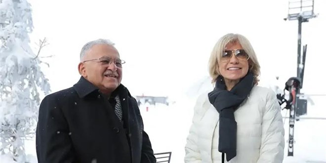 Eski ba�bakan Tansu �iller Erciyes'te g�r�nt�lendi - Son Dakika Haber