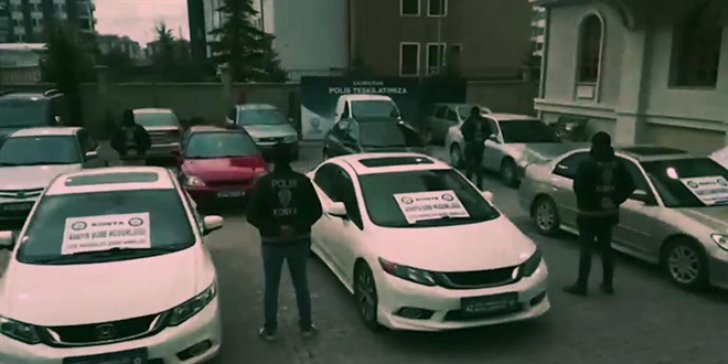 Konya'da 'change ara�' �etesine operasyonda 115 otomobil ele ge�irildi: 6 tutuklama - Son Dakika Haber