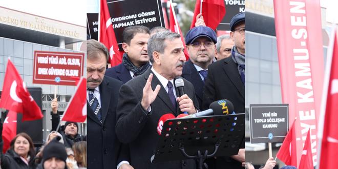 �nder Kahveci: Memur ve Emekliye Ek Zam ve Refah Pay� �art!