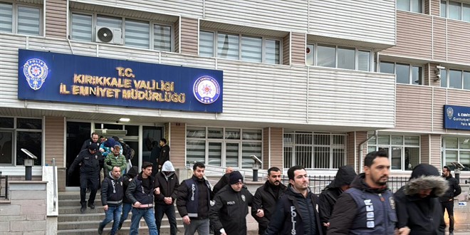 K�r�kkale merkezli yasa d��� bahis operasyonunda 14 tutuklama