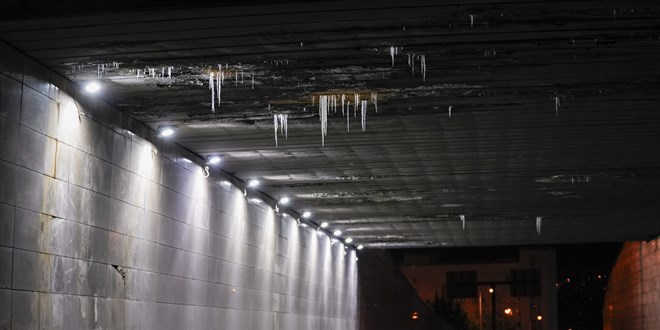 Ankara'da so�uk hava etkili oluyor