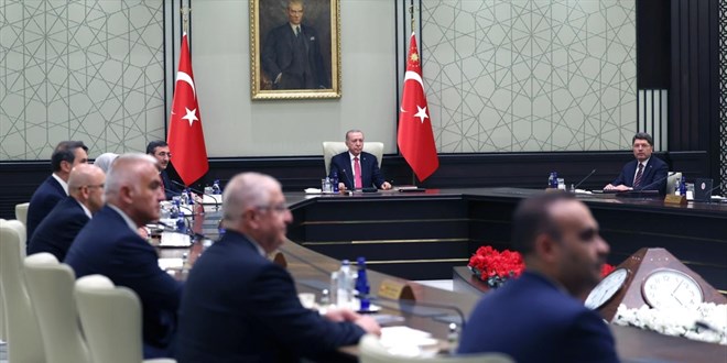 Kabine'nin g�ndemi yo�un! 'Suriye, Gazze ve Ter�rs�z T�rkiye'