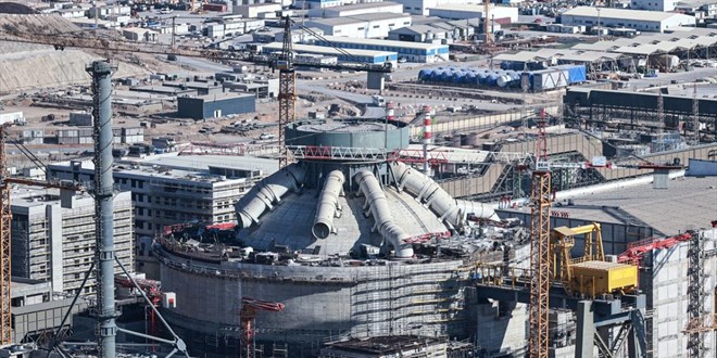 Akkuyu'da geri say�m: �lk reakt�r�n y�zde 99'u tamamland� - Son Dakika Haber