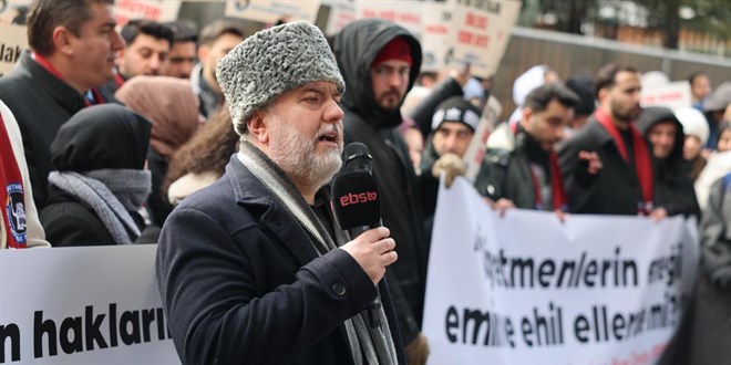 E�itim-Bir-Sen'den ek atama bekleyen ��retmen adaylar�na destek - Son Dakika Haber