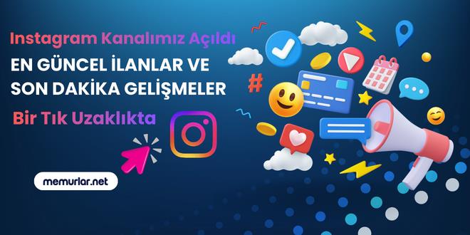 Memurlar.net'in Instagram Kanal� A��ld�: T�m �lanlar Bir T�k Uzakl�kta