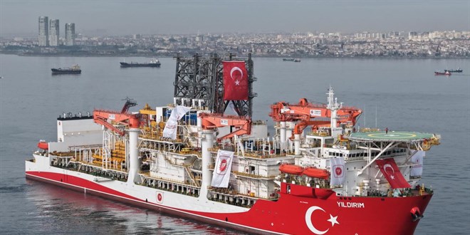 Y�ld�r�m Sondaj Gemisi Karadeniz yolcusu - Son Dakika Haber