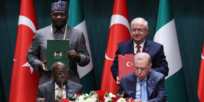 Erdo�an'dan Nijerya ile yeni hamle: 5 milyar dolarl�k ticaret hedefi masada - Son Dakika Haber
