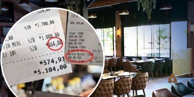 Restoran ve kafelerde kuver, servis �creti gibi ek �demeler kald�r�l�yor - Son Dakika Haber
