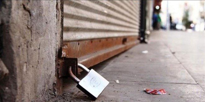 2025'te her g�n ortalama 330 esnaf kap�s�na kilit vurdu