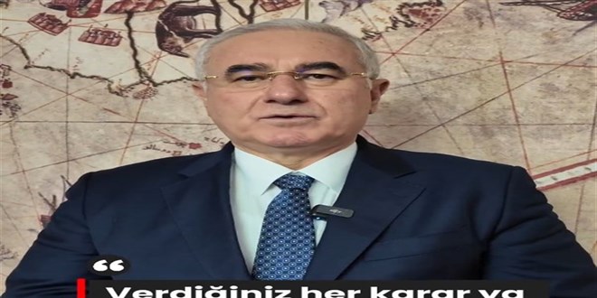Akarca'dan kamu personeline mesaj: Adalet vicdanla ba�lar