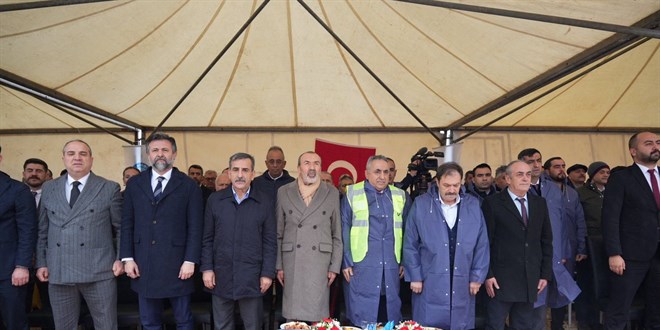 T�rk B�ro-Sen'den �nemli proje: Ali I��klar E�itim, Dinlenme ve Sosyal Tesisi temeli at�ld�