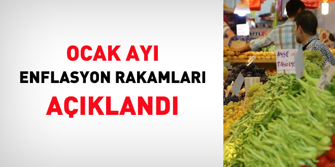 Ocak Ay� Enflasyon Rakamlar� A��kland� - Son Dakika Haber