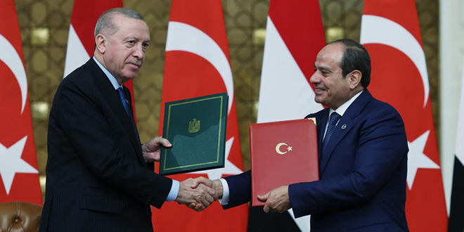 T�rkiye ile M�s�r aras�nda 7 anla�ma imzaland� - Son Dakika Haber