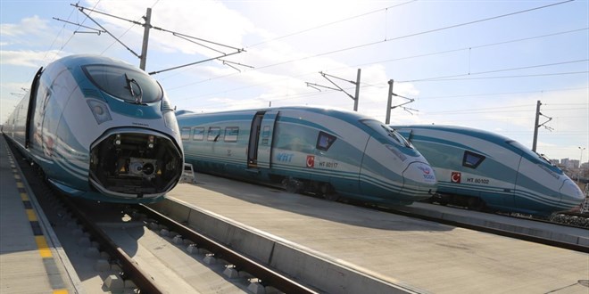 4 �ehre daha h�zl� tren geliyor
