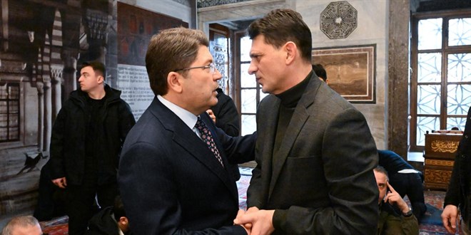 Adalet Bakan� Tun�, Mattia Ahmet Minguzzi i�in d�zenlenen mevlit program�na kat�ld�