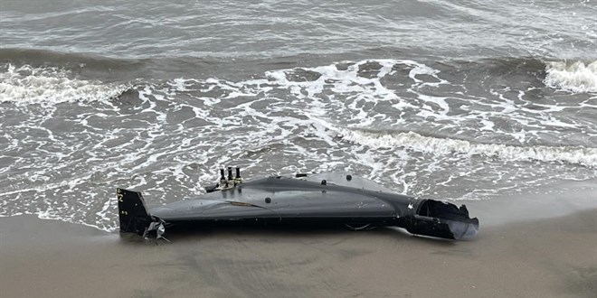 �ki ayda be�inci vaka: Ordu'da sahile vuran �HA, �ran yap�m� ��kt� - Son Dakika Haber