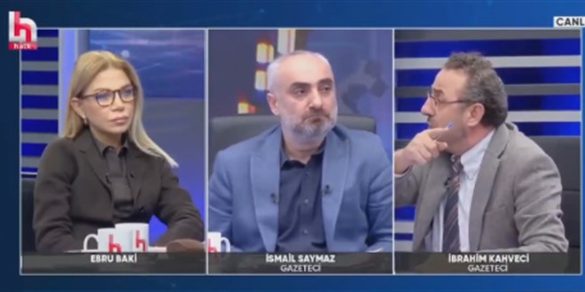 �smail Saymaz Halk TV'de �zg�r �zel'i ele�tirdi, tart��ma ��kt�!