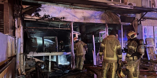 Bursa'da i� yerinde ��kan yang�n s�nd�r�ld�