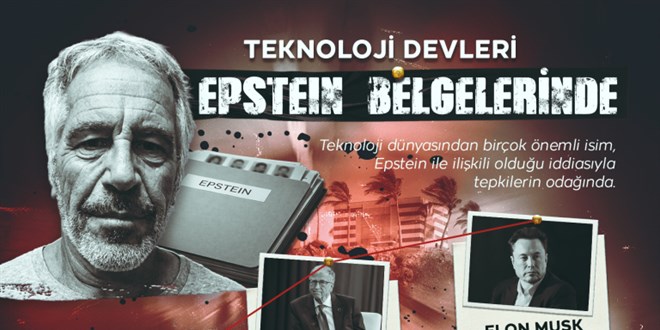 Epstein dosyalar�nda akla gelmeyecek isimler