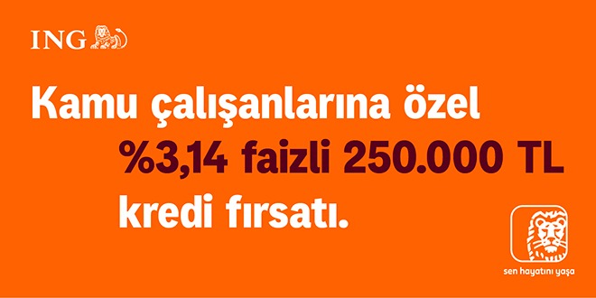 Kamu �al��anlar�na �zel %3,14 Faizli 250.000 TL Kredi!